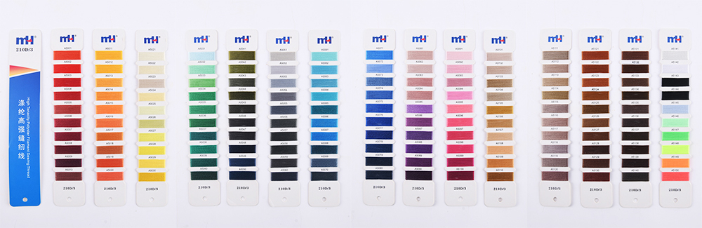https://www.mhthread.com/sewing-thread/100-spun-polyester-sewing-thread color card L