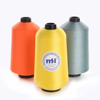 150D/1 300D/1 310g Polyester Filament Textured Thread for Overlocking