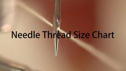 Needle Thread Size Chart