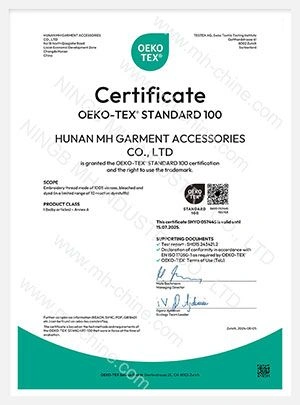 OEKO-TEX®-Certified Embroidery Threads