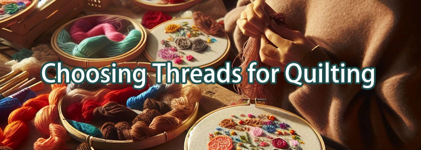 Choosing Threads for Quilting