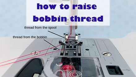 How to raise the bobbin thread?