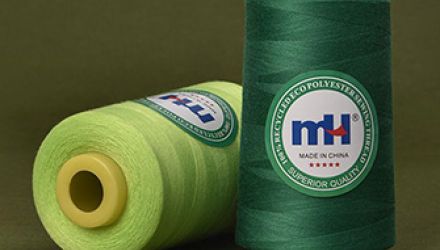 What is recycled sewing thread?